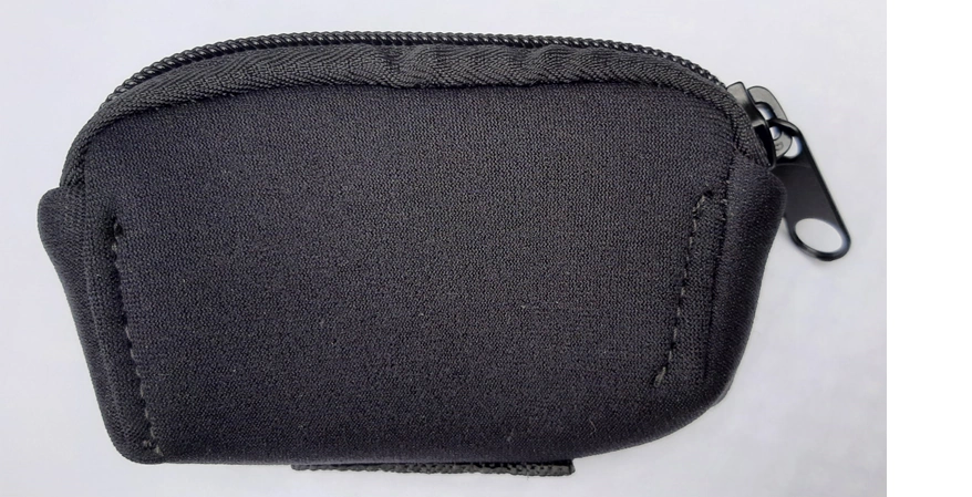 Neoprene case solution for the Medtronic insulin pump back view