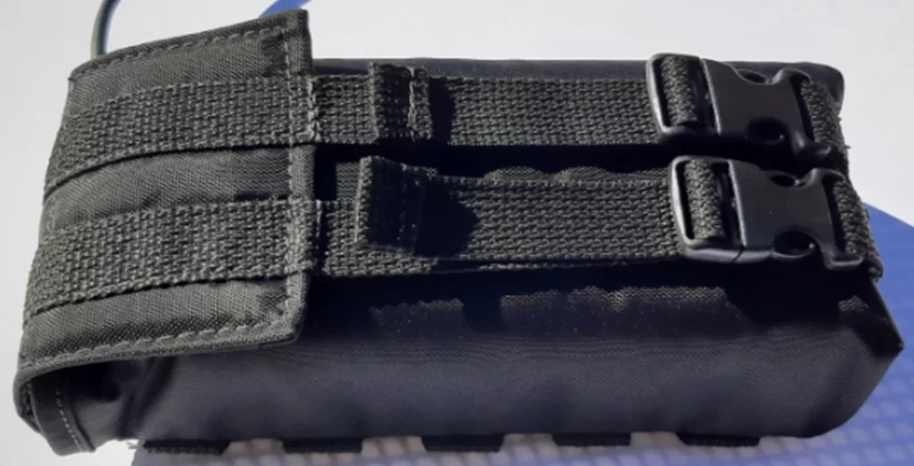 Molle belt case with cinch-style Super Buckles