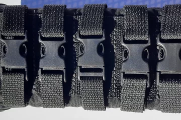 Molle belt case back view